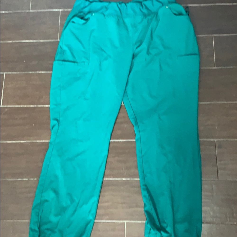 Hunter green Cherokee scrub pants